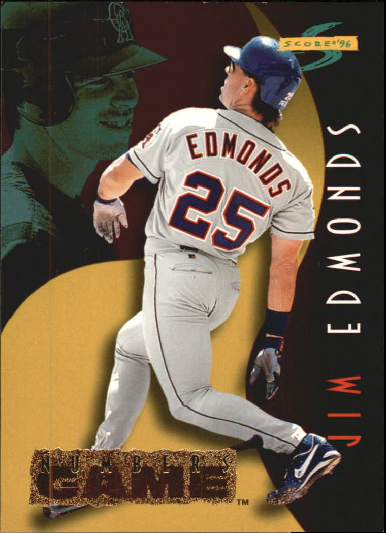 1996 Score Numbers Game #15 Jim Edmonds