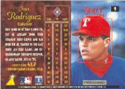 1996 Select #9 Ivan Rodriguez back image
