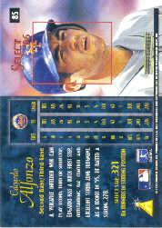 1996 Select #85 Edgardo Alfonzo back image