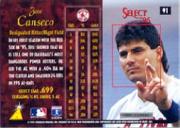 1996 Select (Pinnacle) Baseball "Main Set" Base Cards - Picture 131 of 277