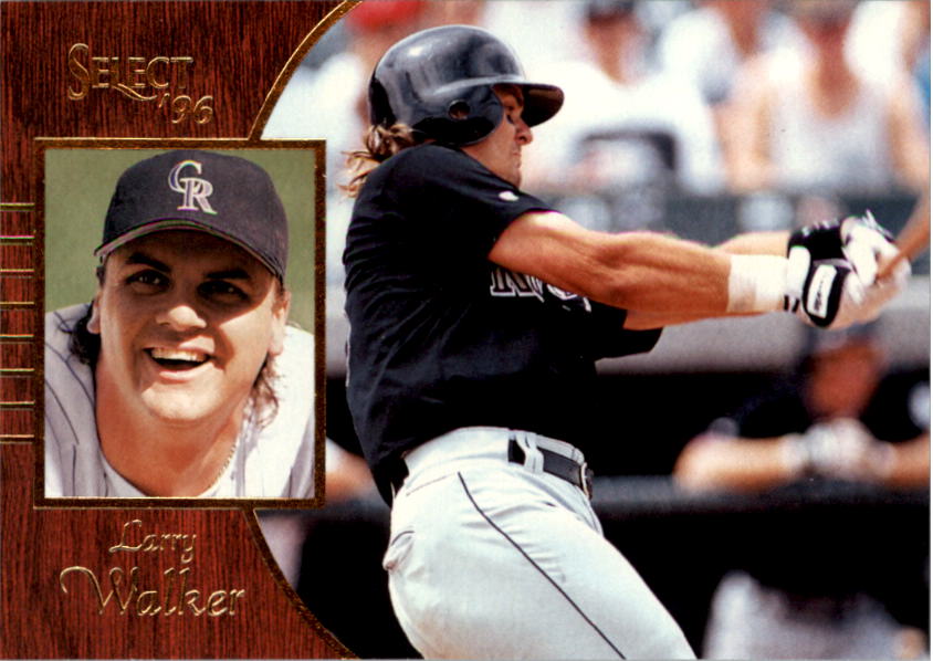 1996 Select #98 Larry Walker