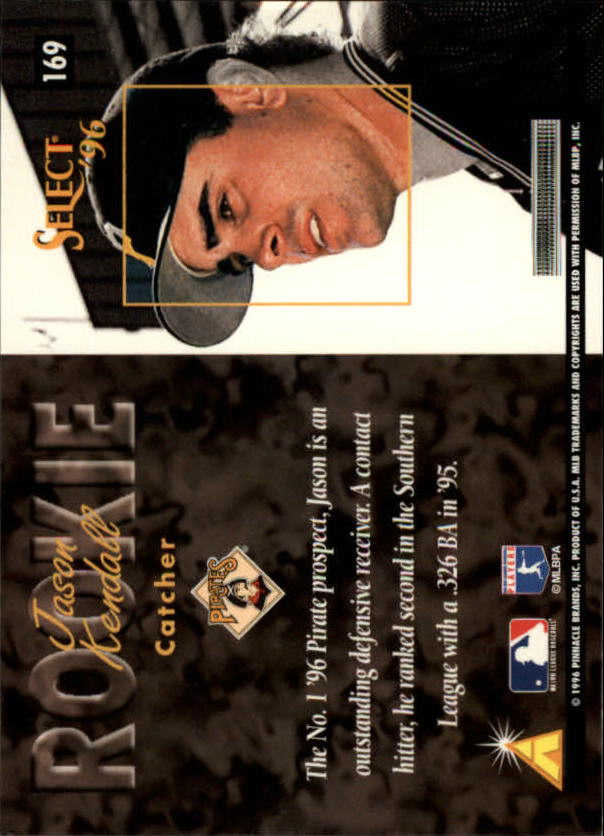 1996 Select (Pinnacle) Baseball "Main Set" Base Cards - Picture 231 of 277