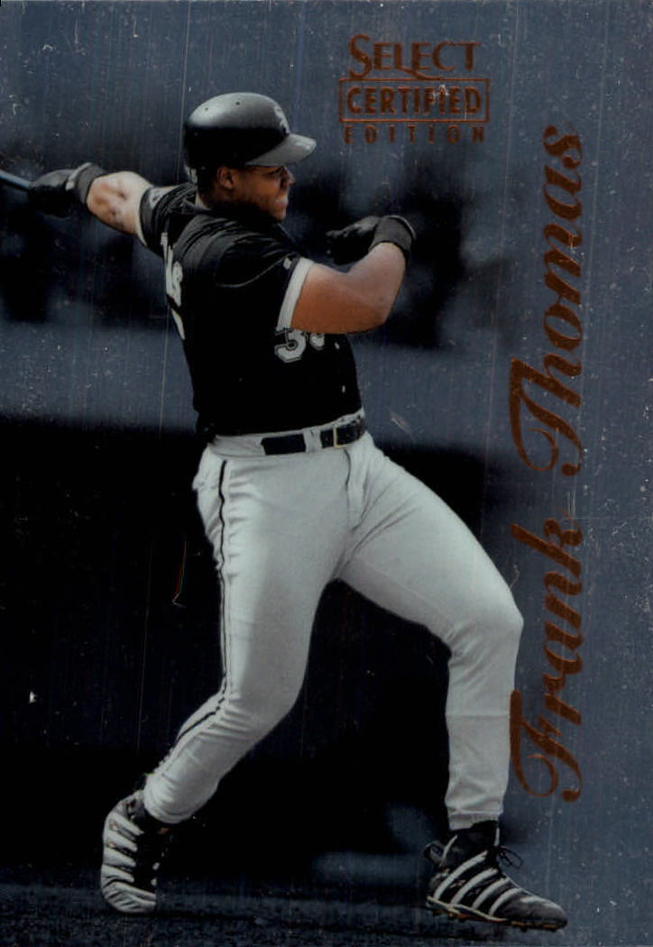 1996 Select Certified #1 Frank Thomas