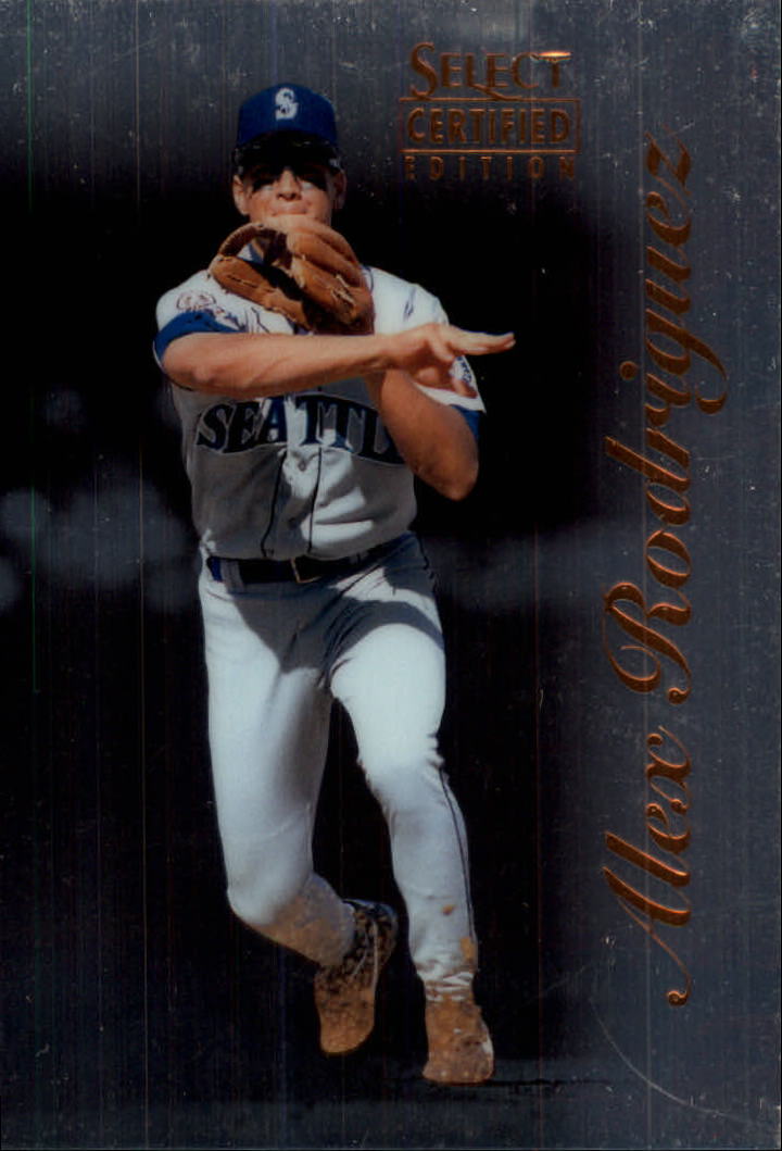 1996 Select Certified #6 Alex Rodriguez
