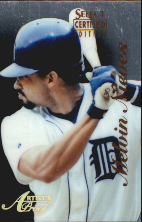 1996 Select Certified Artist's Proofs #92 Melvin Nieves
