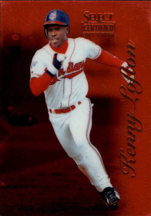 1996 Select Certified Certified Red #4 Kenny Lofton