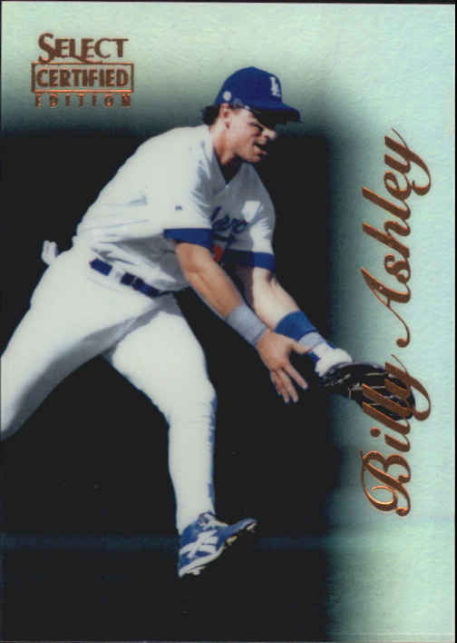 1996 Select Certified Mirror Blue #79 Billy Ashley