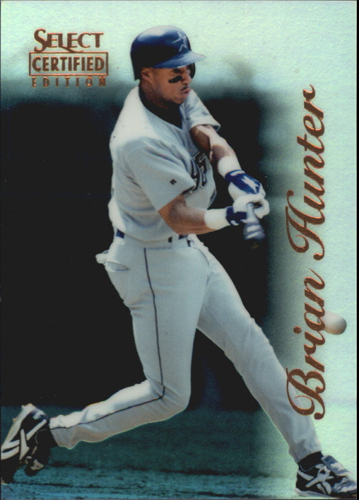 1996 Select Certified Mirror Blue #83 Brian Hunter