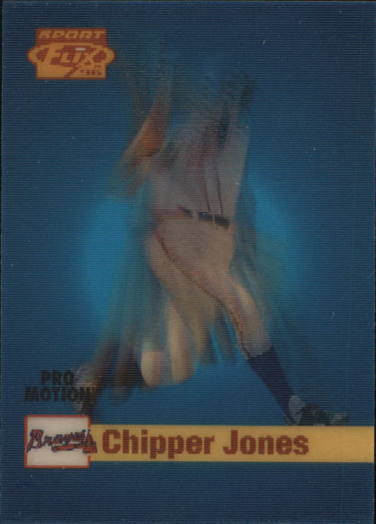 1996 Sportflix ProMotion #10 Chipper Jones