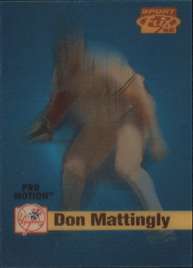 1996 Sportflix ProMotion #12 Don Mattingly