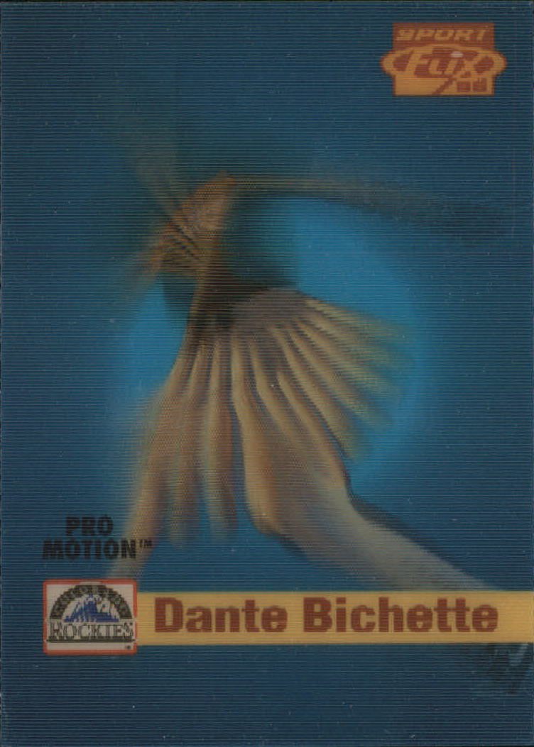 1996 Sportflix ProMotion #13 Dante Bichette