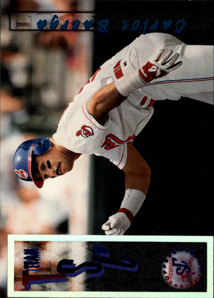  1993 Stadium Club #593 Carlos Baerga MC Cleveland