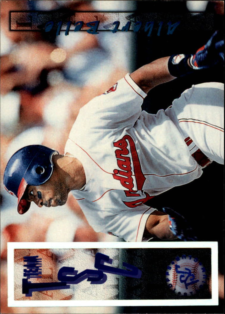 1996 Indians Fleer #4 Albert Belle - NM-MT - Jim & Steve's Sportscard Shop