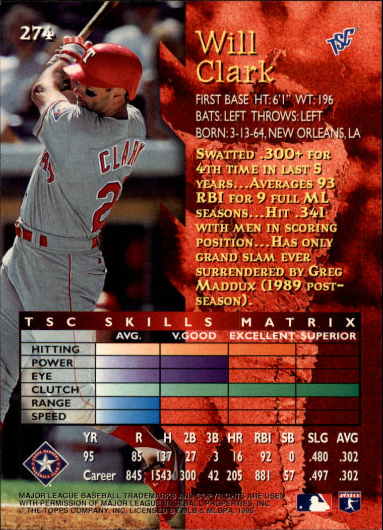 1996 Stadium Club Baseball Card Pick 252-450 - Picture 21 of 345