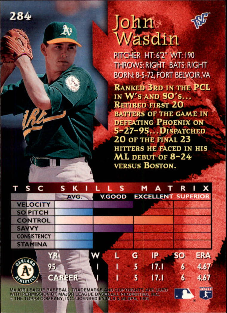 1996 Stadium Club Baseball Card Pick 252-450 - Picture 41 of 345
