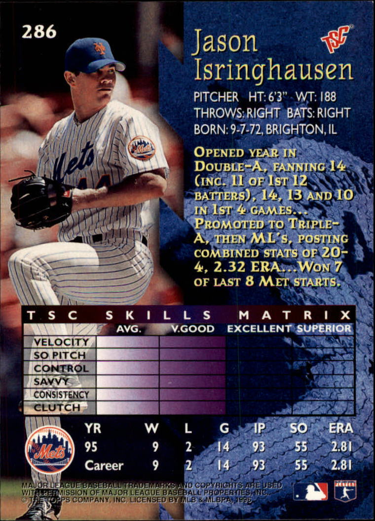 1996 Stadium Club Baseball Card Pick 252-450 - Picture 45 of 345