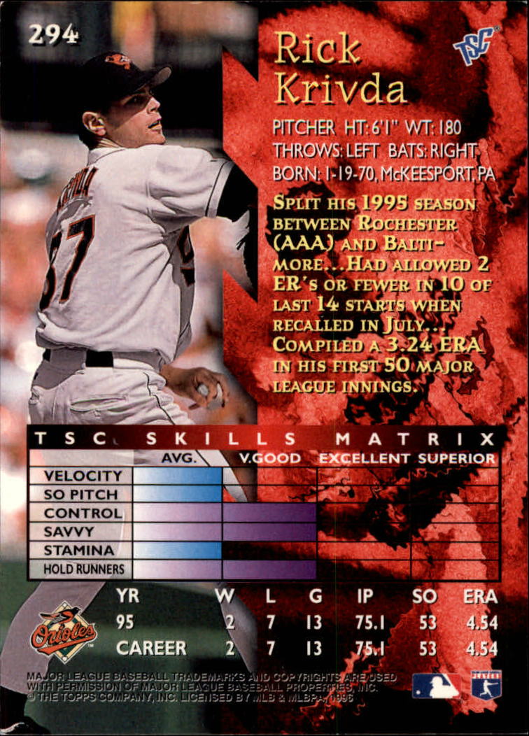 1996 Stadium Club Baseball Card Pick 252-450 - Picture 59 of 345