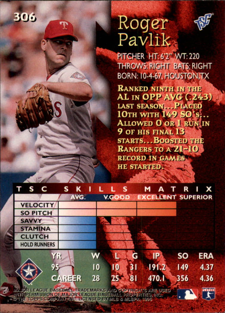 1996 Stadium Club Baseball Card Pick 252-450 - Picture 81 of 345