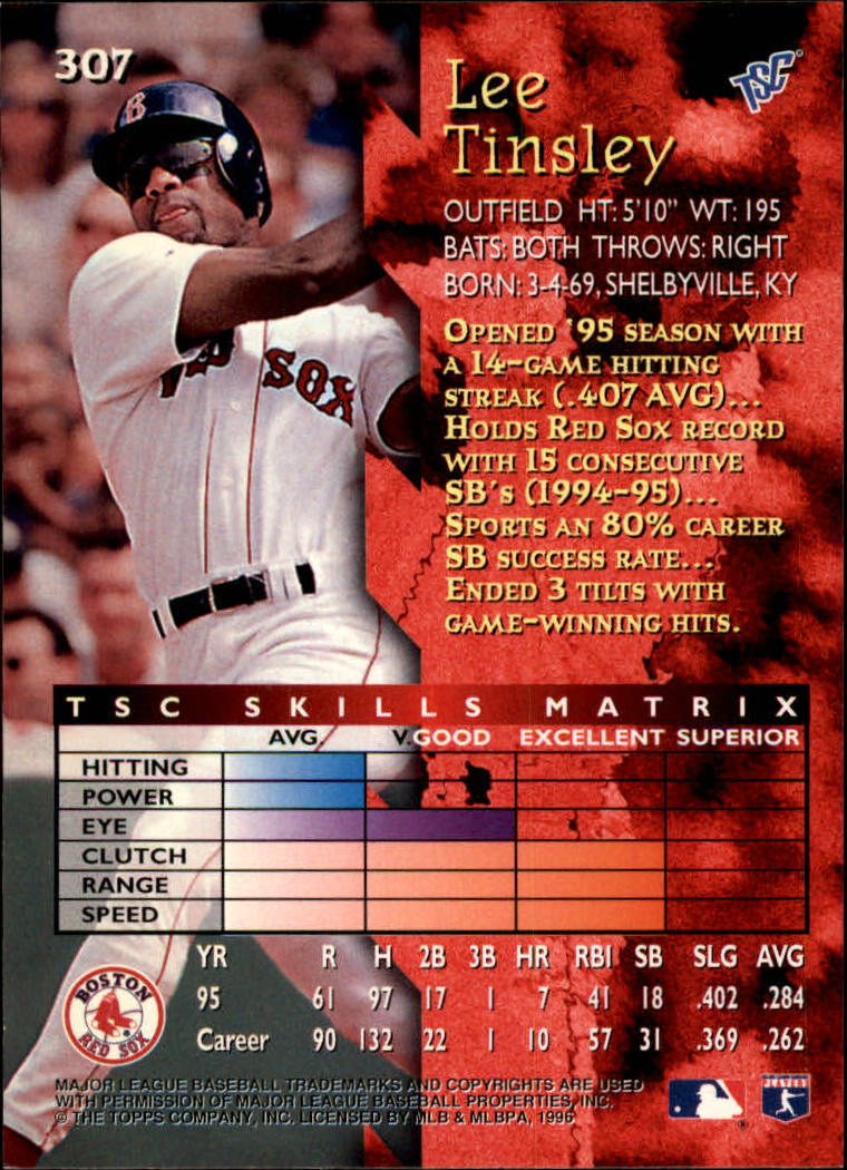 1996 Stadium Club Baseball Card Pick 252-450 - Picture 83 of 345
