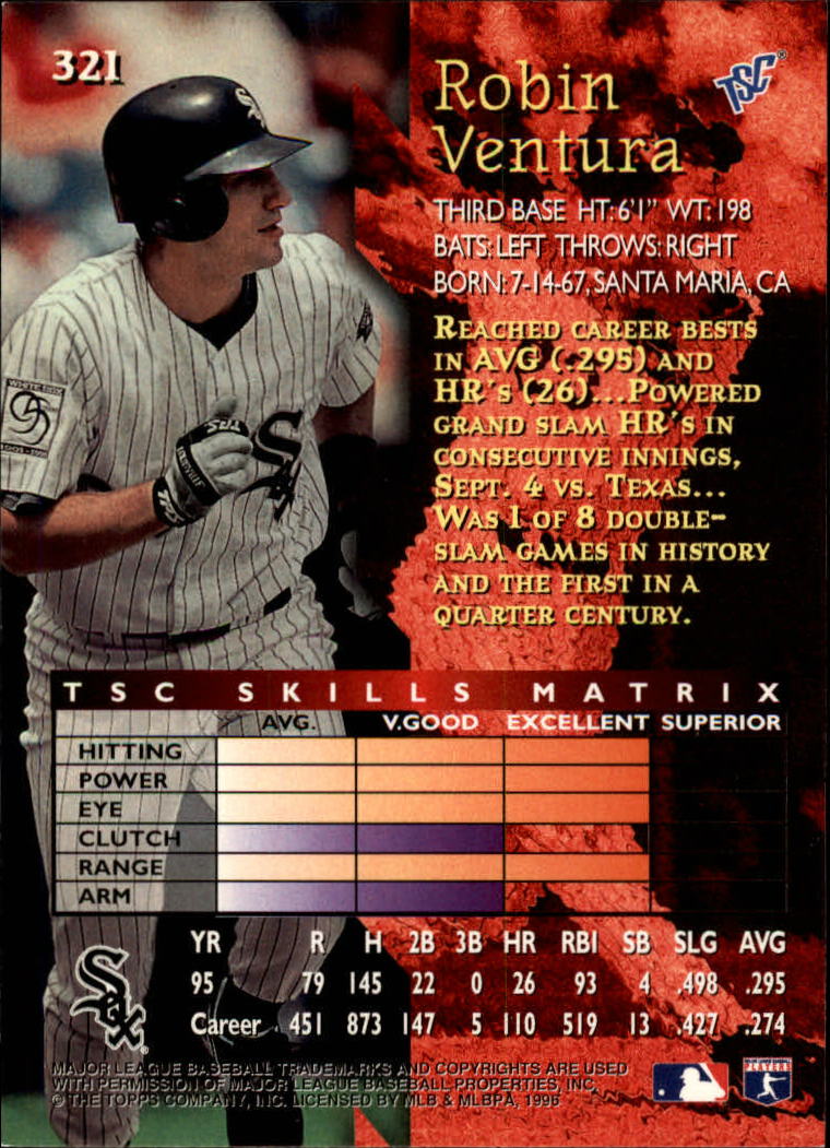 1996 Stadium Club Baseball Card Pick 252-450 - Picture 107 of 345