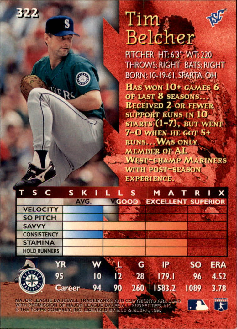 1996 Stadium Club Baseball Card Pick 252-450 - Picture 109 of 345