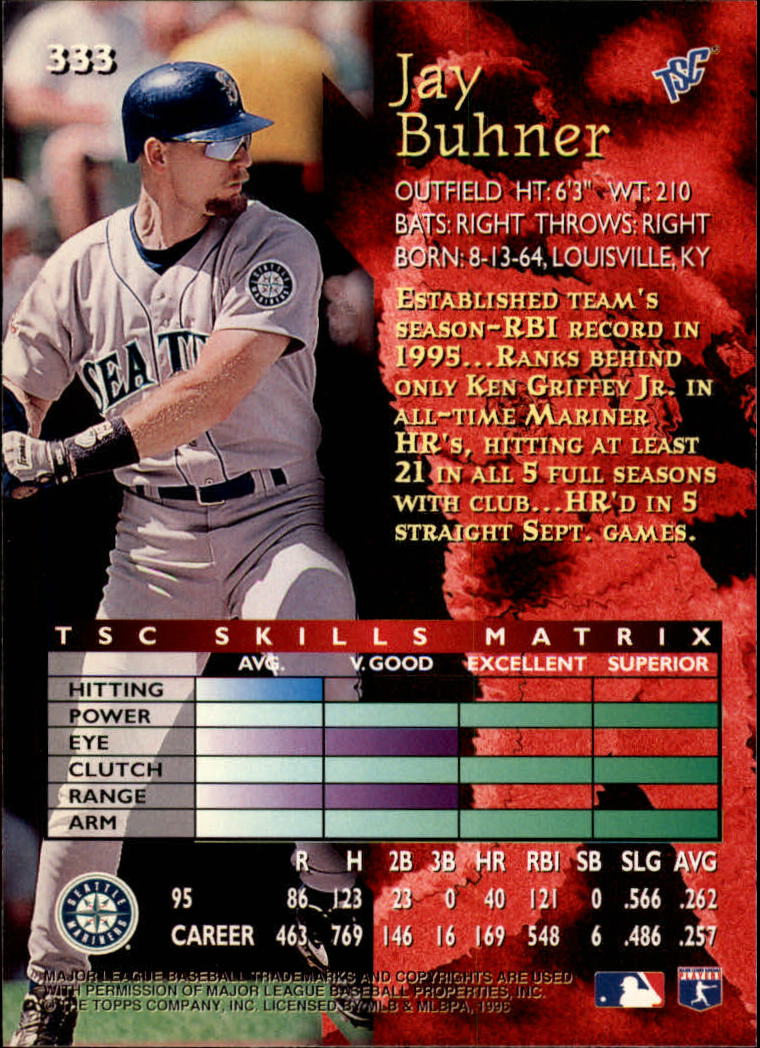 1996 Stadium Club Baseball Card Pick 252-450 - Picture 129 of 345