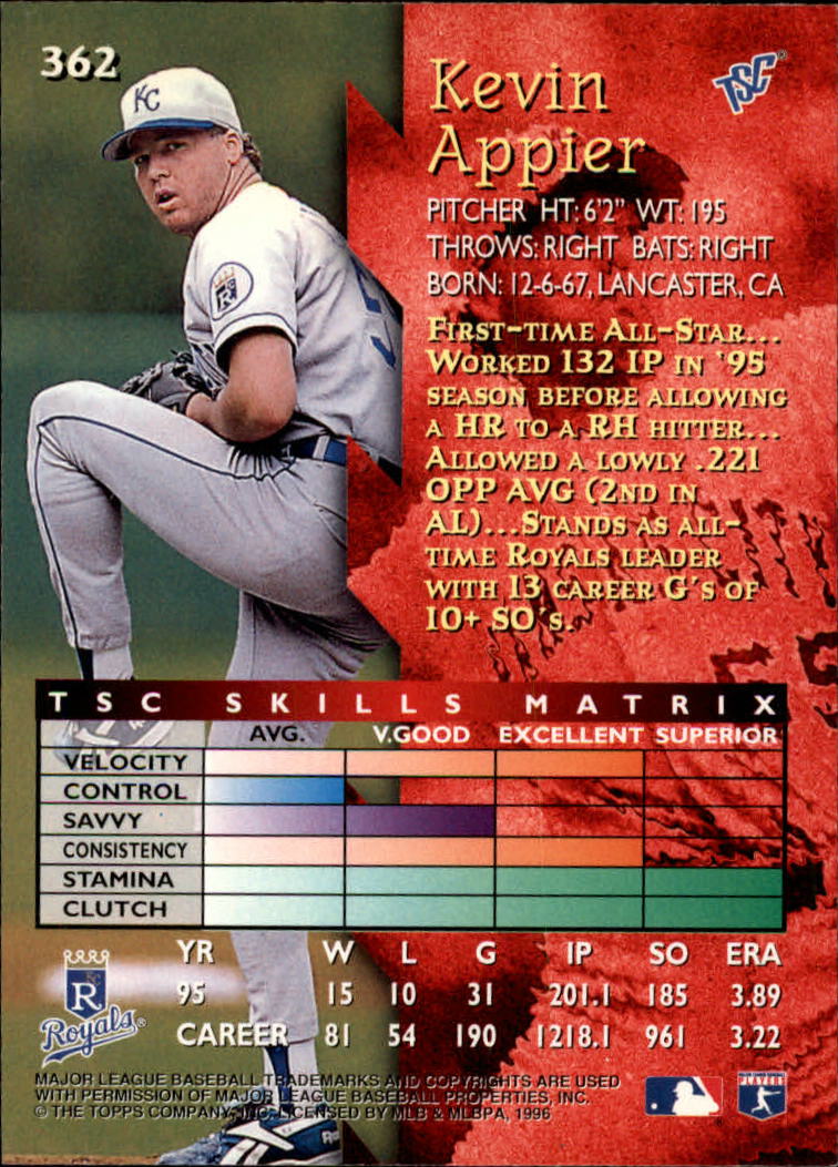 1996 Stadium Club Baseball Card Pick 252-450 - Picture 181 of 345