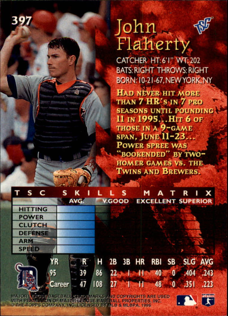 1996 Stadium Club Baseball Card Pick 252-450 - Picture 247 of 345
