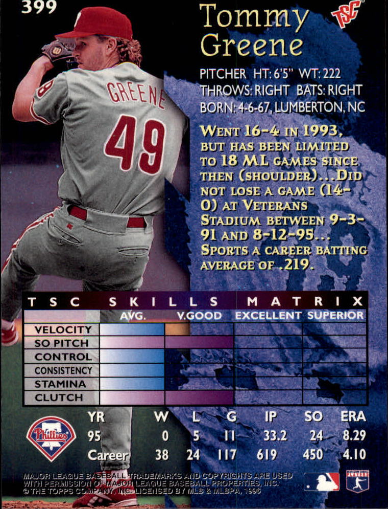 1996 Stadium Club Baseball Card Pick 252-450 - Picture 251 of 345