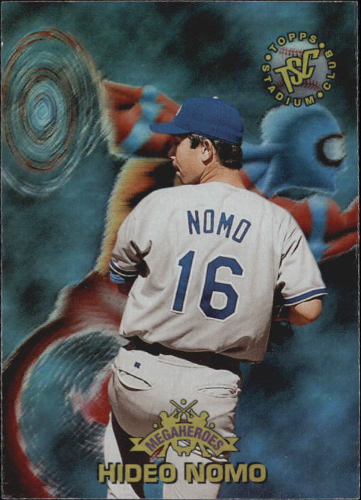 1996 Stadium Club Megaheroes #MH3 Hideo Nomo - NM-MT | eBay
