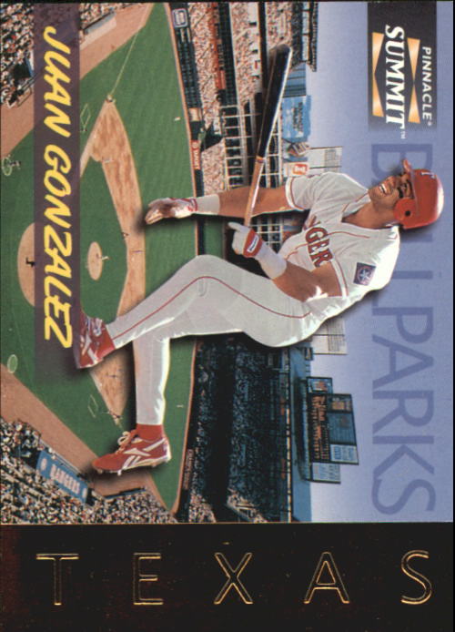 1996 Summit Ballparks #7 Juan Gonzalez
