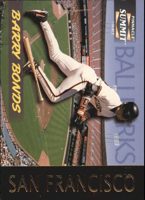 1996 Summit Ballparks #13 Barry Bonds