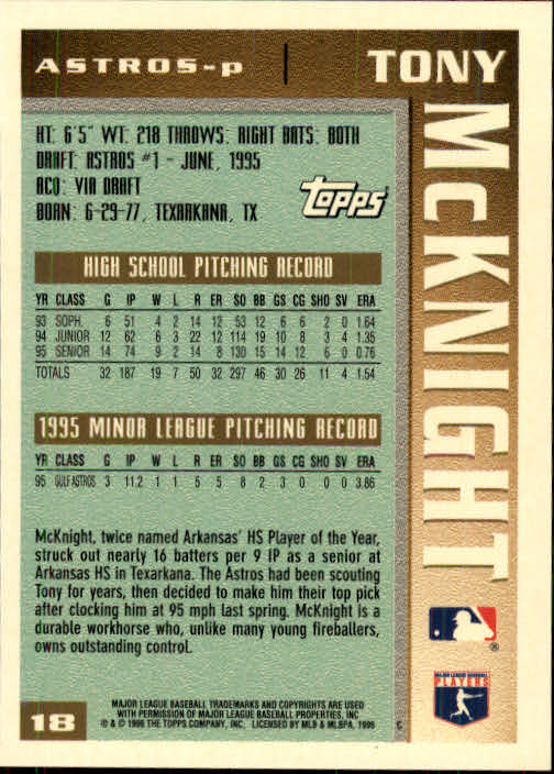 1996 Topps Baseball (Pick Card From List 1-250) C44 05-24 - Picture 33 of 485