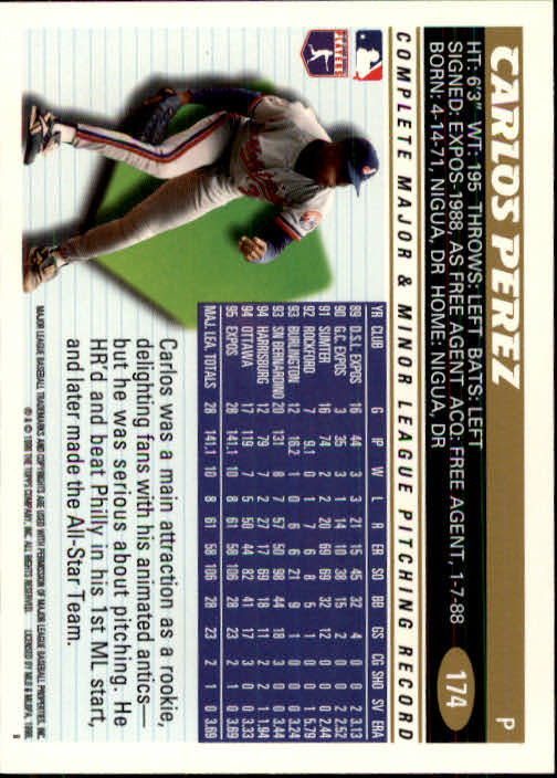 1996 Topps Baseball (Pick Card From List 1-250) C44 05-24 - Picture 341 of 485