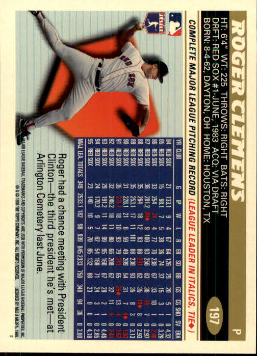 1996 Topps Baseball (Pick Card From List 1-250) C44 05-24 - Picture 385 of 485