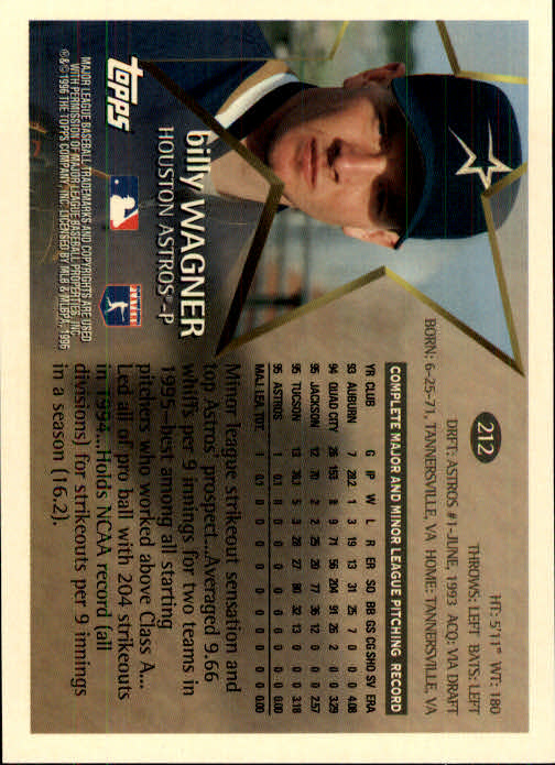 1996 Topps Baseball (Pick Card From List 1-250) C44 05-24 - Picture 411 of 485