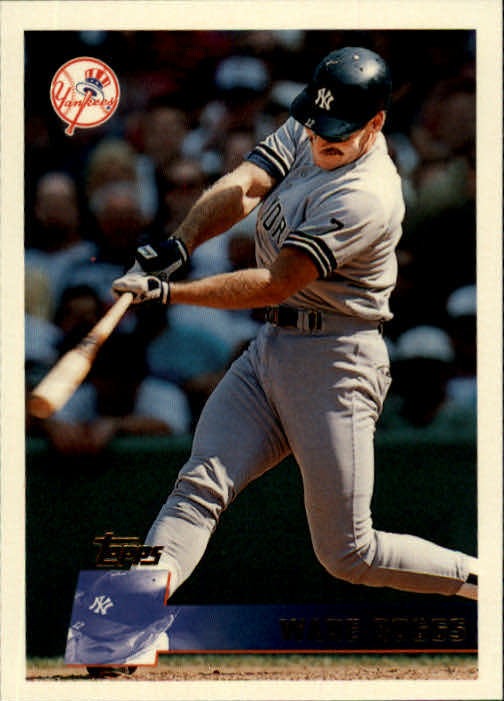 1996 Topps #323 Wade Boggs