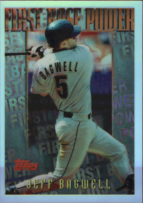 1996 Topps Mystery Finest Refractors #M20 Jeff Bagwell