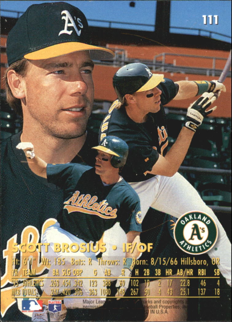 A6305- 1996 Ultra Baseball Cards Gold Parallels -You Pick- 15+ FREE US SHIP - Picture 73 of 381