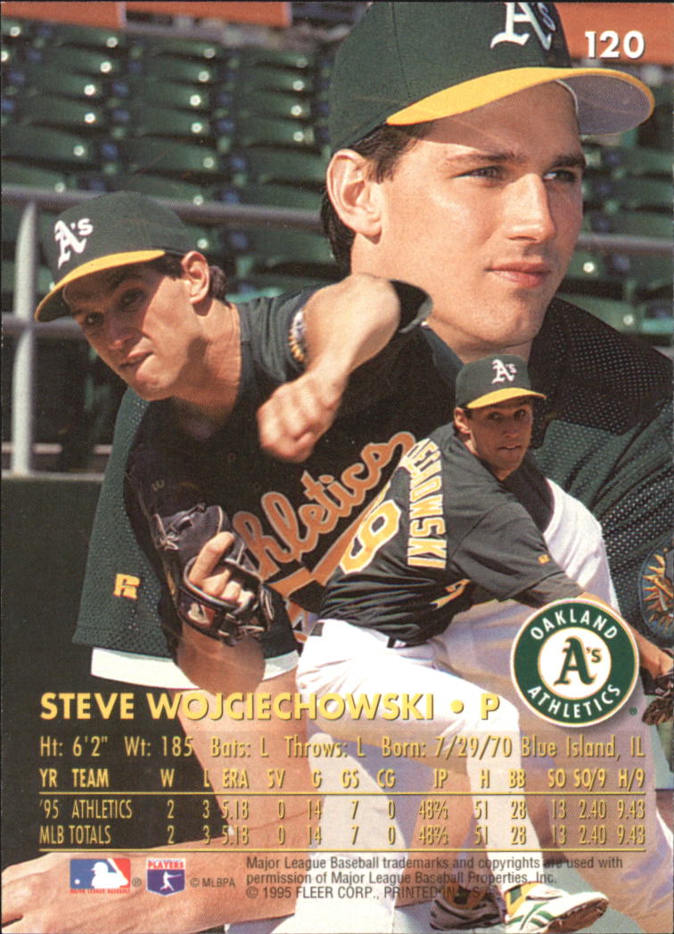 1996 Ultra Gold Medallion #120 Steve Wojciechowski