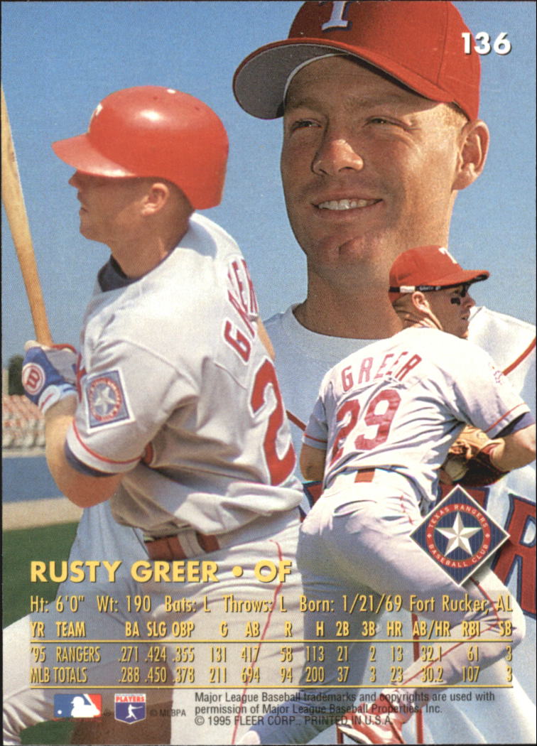 A6305- 1996 Ultra Baseball Cards Gold Parallels -You Pick- 15+ FREE US SHIP - Picture 93 of 381