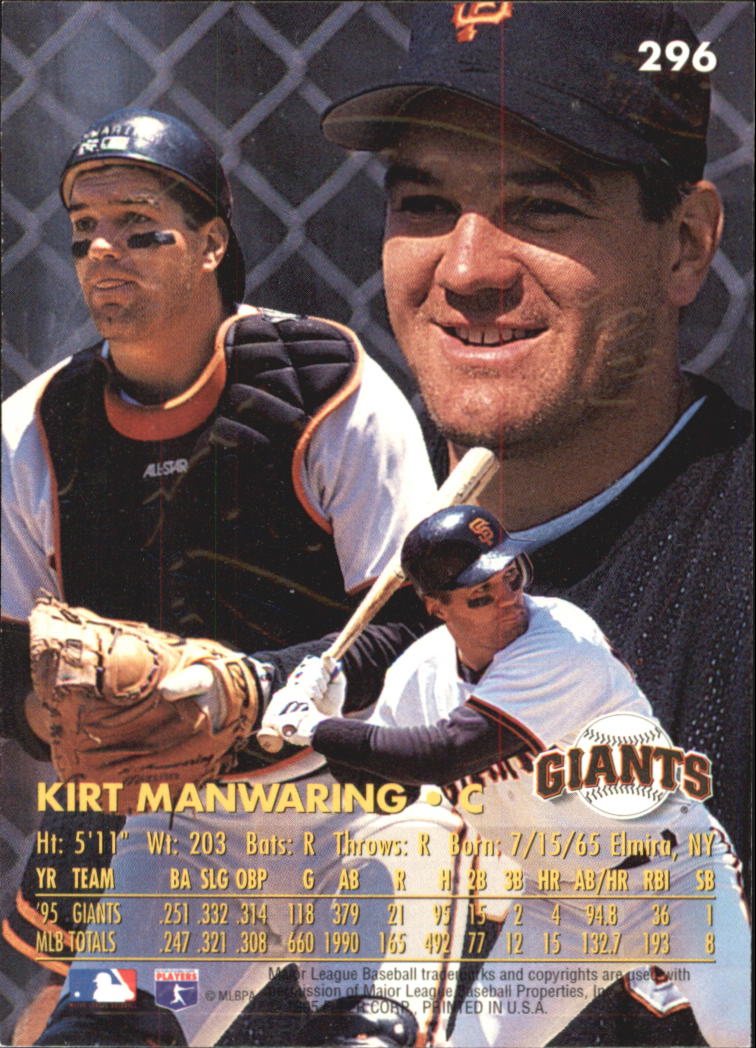 A6305- 1996 Ultra Baseball Cards Gold Parallels -You Pick- 15+ FREE US SHIP - Picture 215 of 381