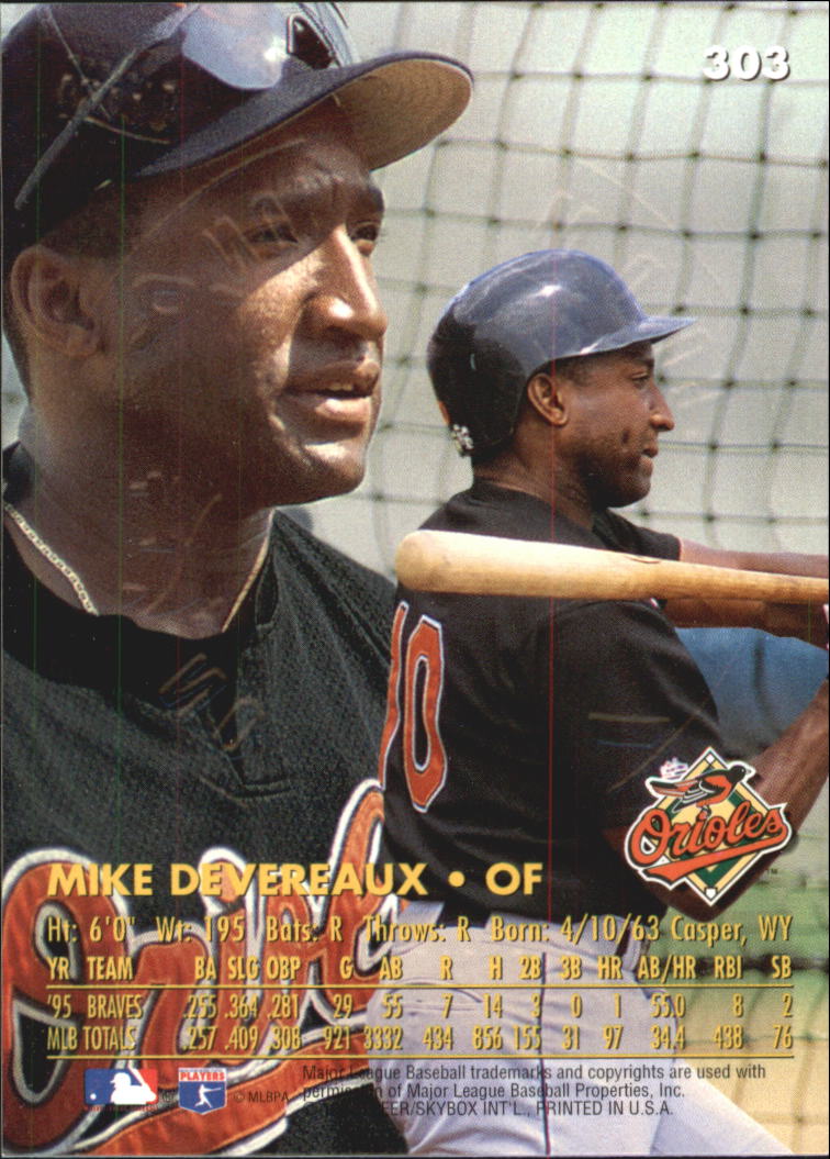 A6305- 1996 Ultra Baseball Cards Gold Parallels -You Pick- 15+ FREE US SHIP - Picture 219 of 381