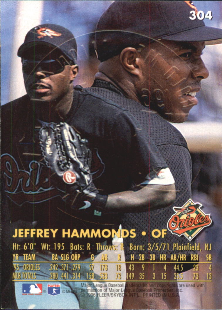 A6305- 1996 Ultra Baseball Cards Gold Parallels -You Pick- 15+ FREE US SHIP - Picture 221 of 381