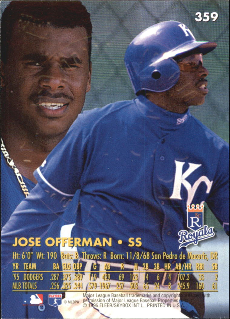 A6305- 1996 Ultra Baseball Cards Gold Parallels -You Pick- 15+ FREE US SHIP - Picture 259 of 381