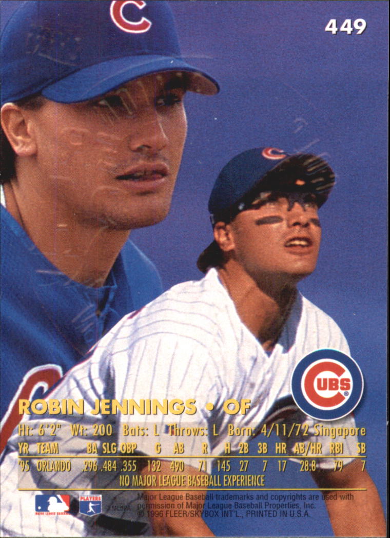A6305- 1996 Ultra Baseball Cards Gold Parallels -You Pick- 15+ FREE US SHIP - Picture 313 of 381