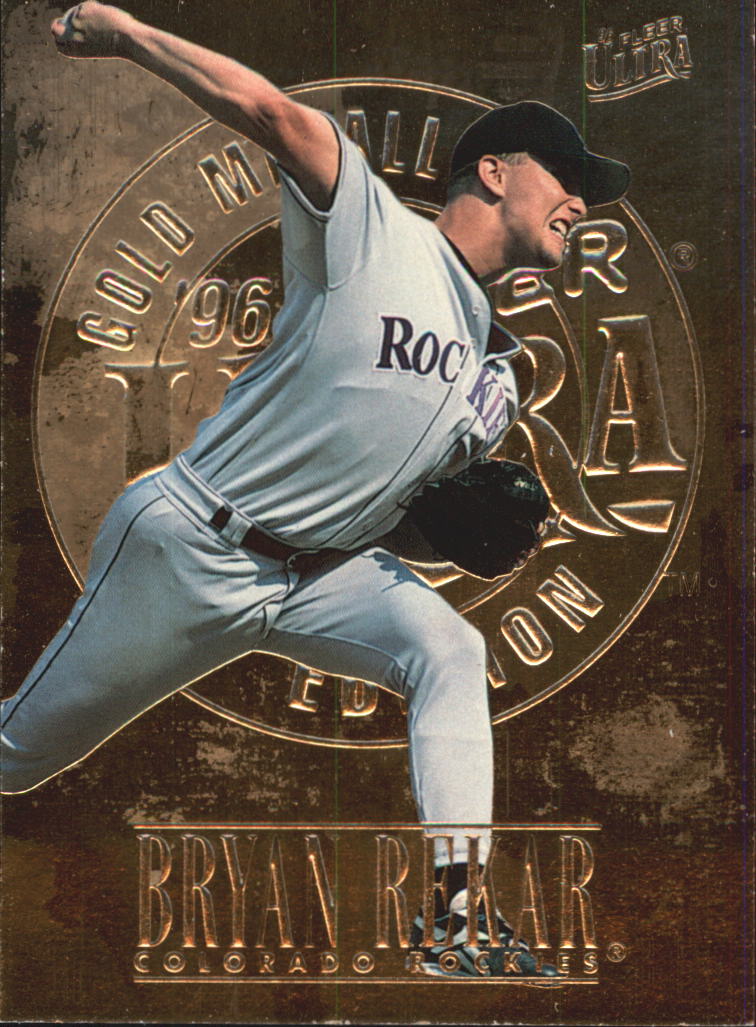1996 Ultra Gold Medallion #473 Bryan Rekar