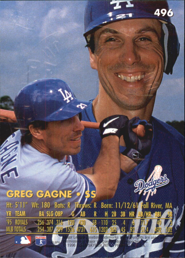 A6305- 1996 Ultra Baseball Cards Gold Parallels -You Pick- 15+ FREE US SHIP - Picture 341 of 381