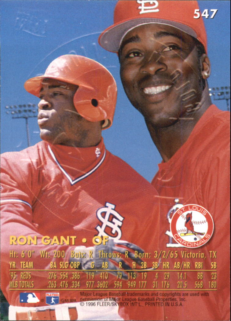 A6305- 1996 Ultra Baseball Cards Gold Parallels -You Pick- 15+ FREE US SHIP - Picture 359 of 381