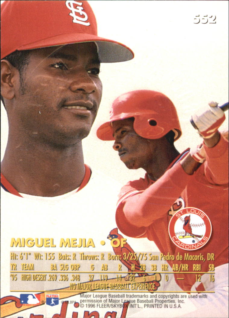 A6305- 1996 Ultra Baseball Cards Gold Parallels -You Pick- 15+ FREE US SHIP - Picture 361 of 381